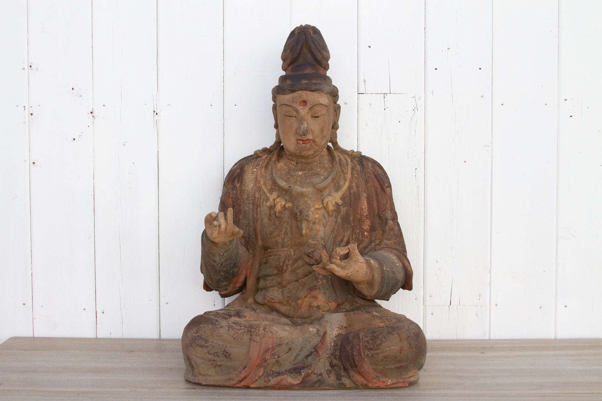 DE-COR | Ispirazione globale, Antico Buddha cinese dipinto (commercio)