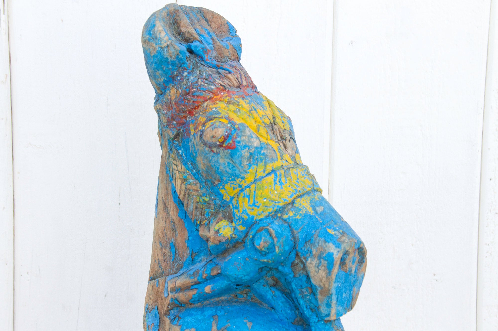 DE-COR | Ispirazione globale, Antico busto di cavallo blu di Jodhpur