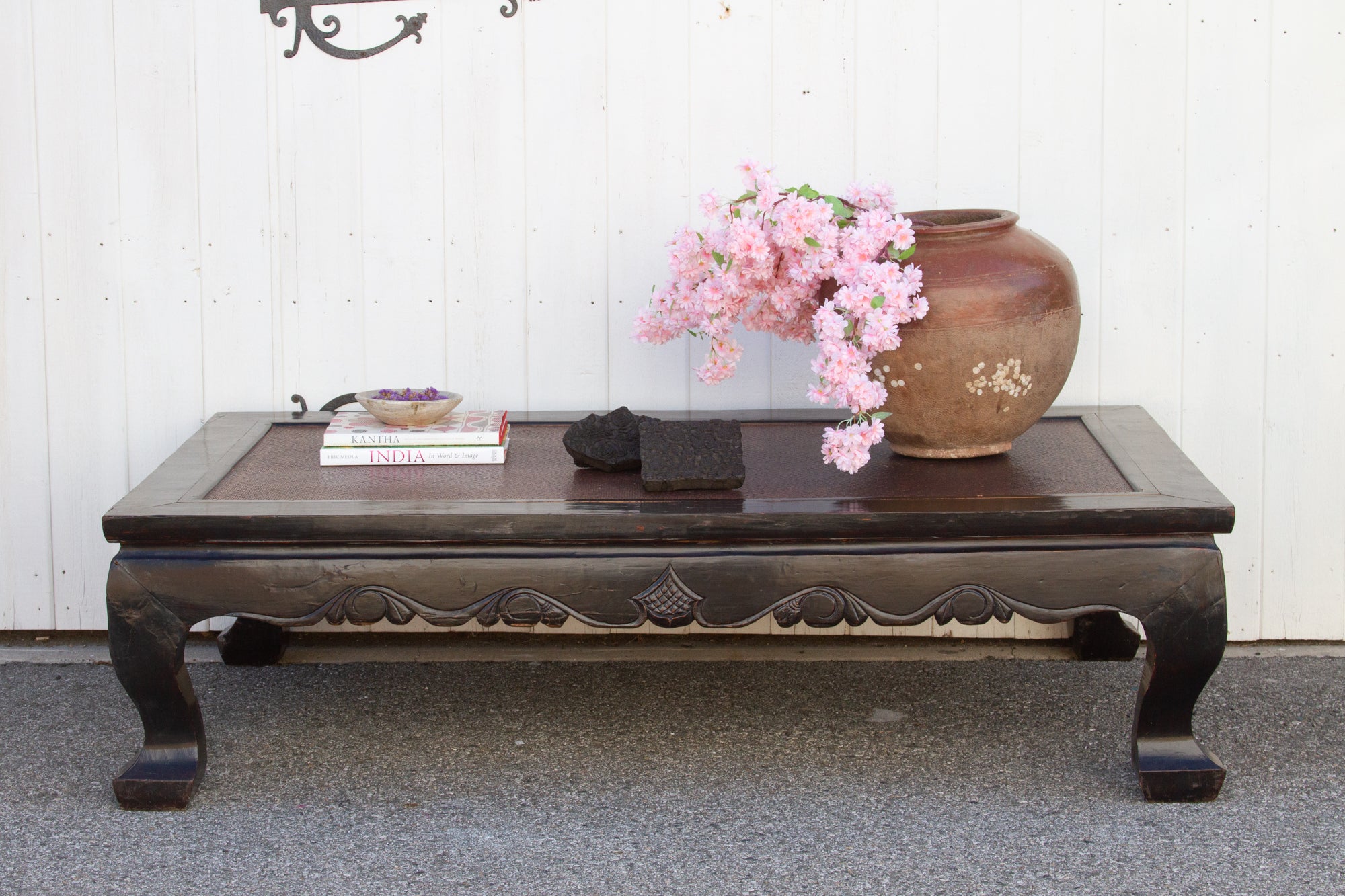DE-COR | Ispirazione globale, Antico tavolino cinese da caffè Opium di grandi dimensioni