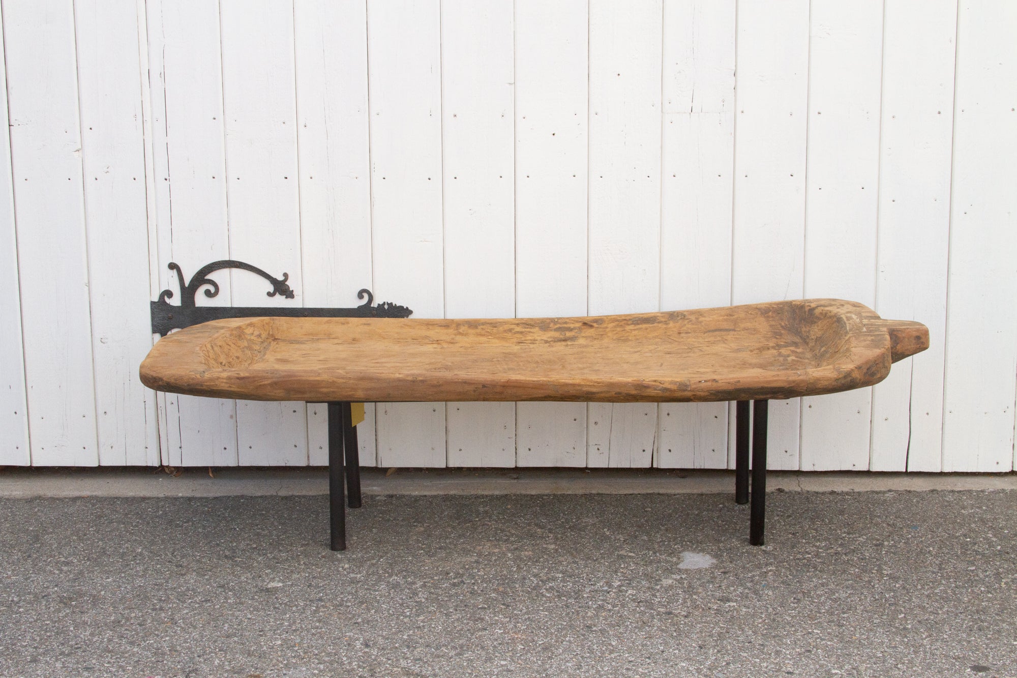 DE-COR | Ispirazione globale, Antico tavolo a trogolo in legno Naga