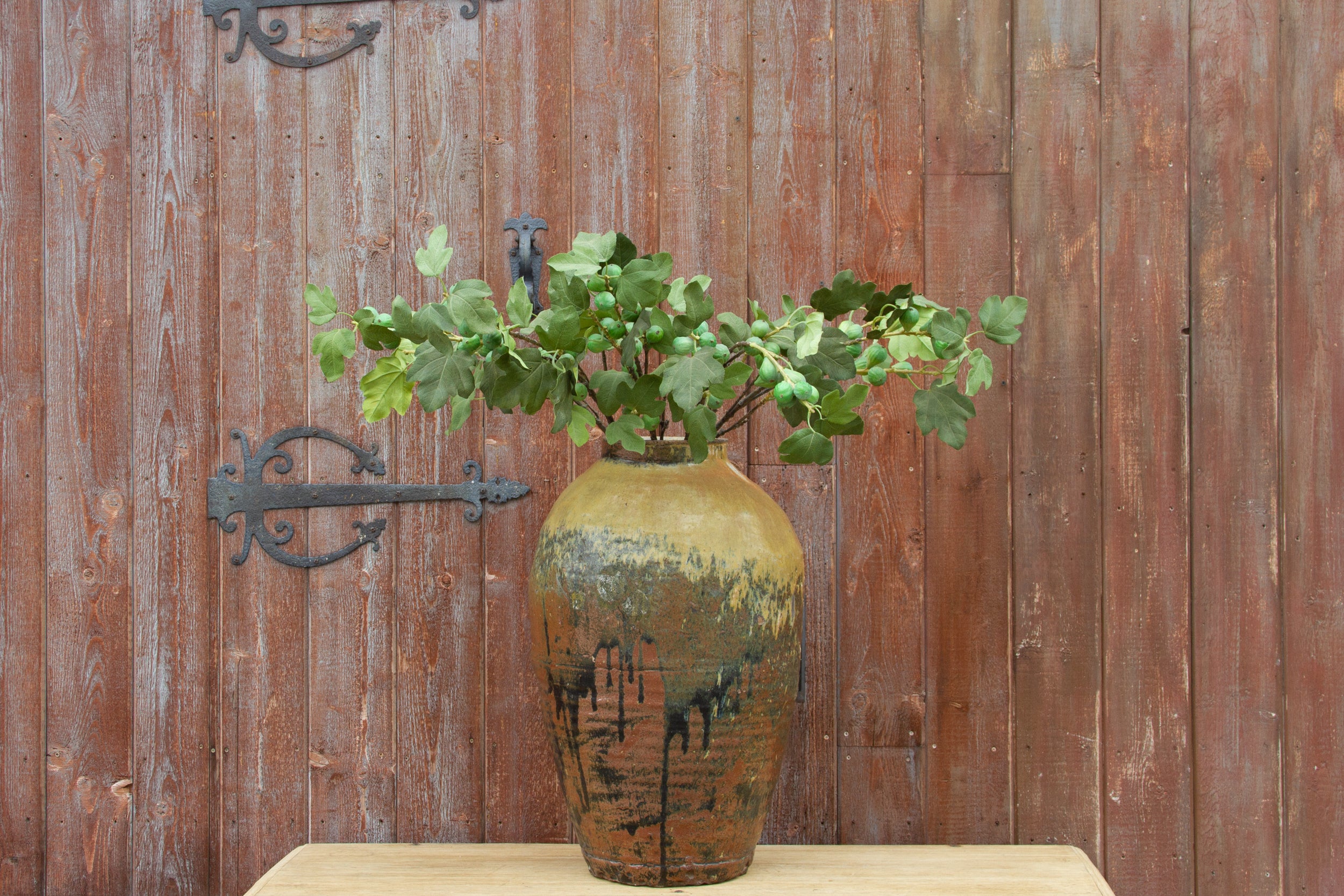DE-COR | Ispirazione globale, Antico vaso cinese di terracotta per vino Celadon