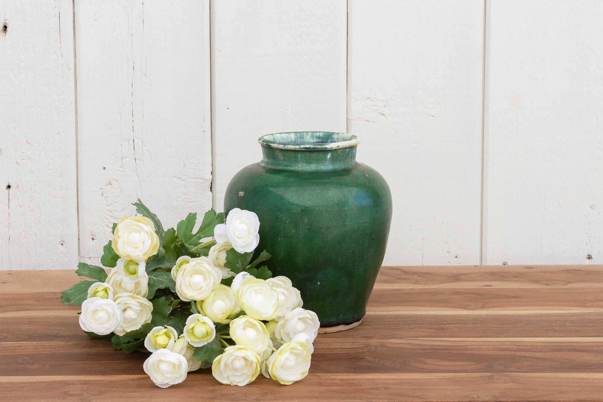 DE-COR | Ispirazione globale, Antico vaso cinese verde smeraldo (commercio)