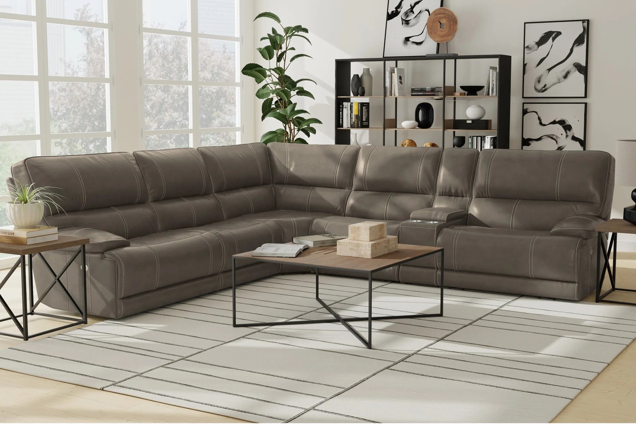 Casa Parker, Shelby 6pc Power Sectional